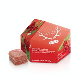 Sour Cherry [100mg] 10pk Gummies